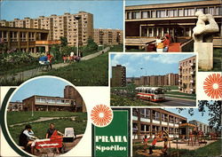 Views of Sporilov Prague, Czech Republic Eastern Europe Postcard Postcard