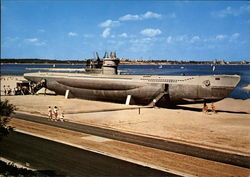 German U-Boat 995 Typ VII Marine Memorial Postcard