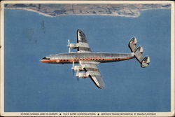 TCA Super Constellation Skyliner Postcard