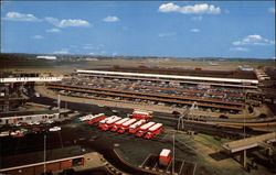 Heathrow Airport - Terminal 1 from the Control Tower Postcard