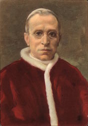 SS Pius XII Postcard