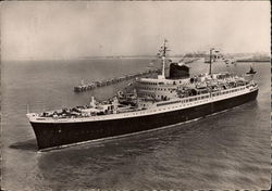 Compagnie General Transatlantique S.S. Flandre Panama Steamers Postcard Postcard