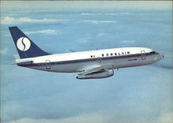 Sobelair Boeing 737 Postcard
