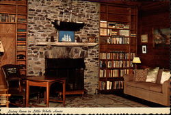 Living Room in the Little White House Warm Springs, GA Postcard Postcard