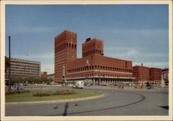 The City Hall - Raduset Oslo, Norway Postcard Postcard