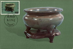 Incense Burner - National Palace Museum Postcard