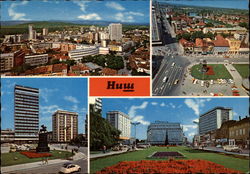 Various Views of City Hum, Croatia Eastern Europe Postcard Postcard