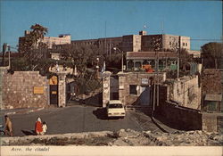 The Citadel Acre, Israel Middle East Postcard Postcard