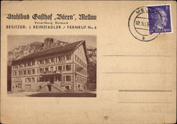 Gasthof Baeren Mellau, Austria Postcard Postcard