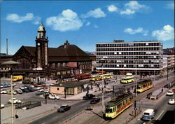 Raileay Station Hagen i. W, Germany Postcard Postcard