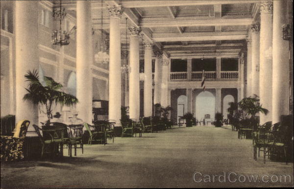 Lobby, The Homestead Hotel Hot Springs Virginia