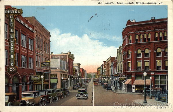 Bristol, TN - State Street - Bristol, VA Tennessee