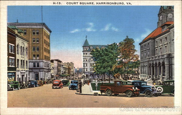Court Square Harrisonburg Virginia
