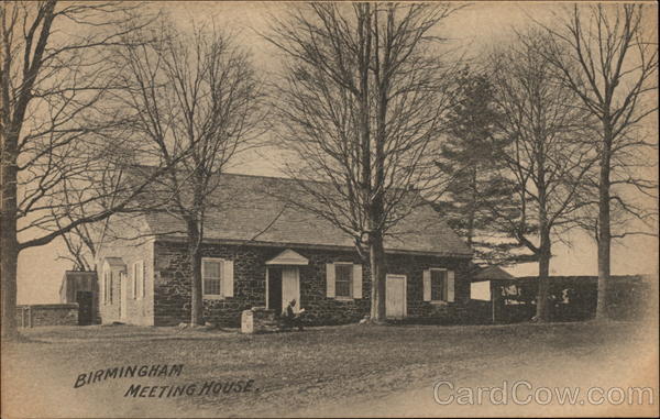 Birmingham Meetings House Pennsylvania