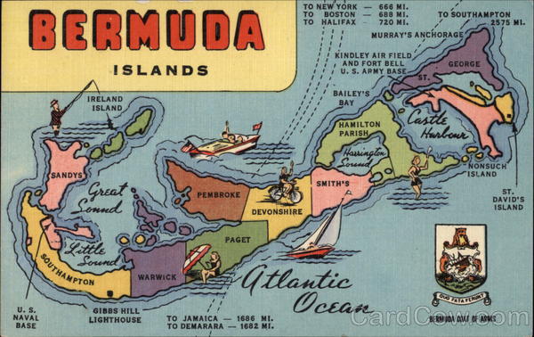 Bermuda Islands Maps