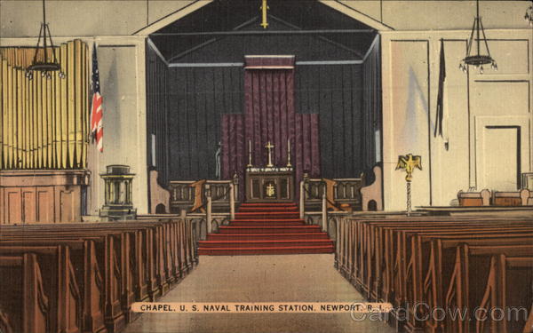 Chapel, U.S. Naval Training Station Newport Rhode Island