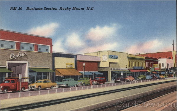 Business Section Rocky Mount North Carolina