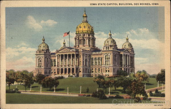 Iowa State Capitol Building Des Moines