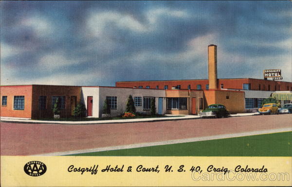 Cosgriff Hotell & Court Craig Colorado