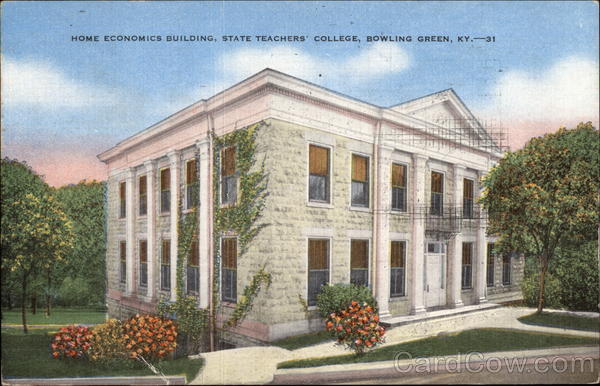 Home Economics Building, State Teachers' College Bowling Green Kentucky