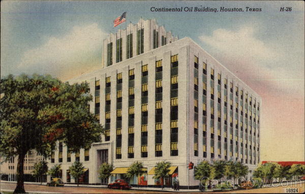 Continental Oil Building Houston Texas