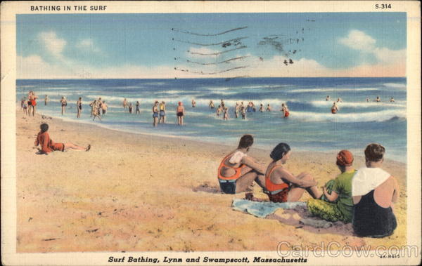 Surf Bathing, Lynn and Swampcott, Massachusetts