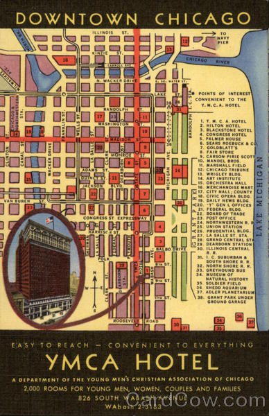 YMCA Hotel Chicago Illinois