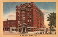 The Hotel Vermont Burlington, VT Postcard Postcard