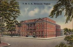 Y. M. C. A Richmond, VA Postcard Postcard