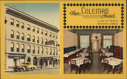 The Coleman Hotel Postcard