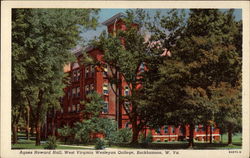 Agnes Howard Hall, Westleyan College Postcard