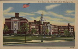 Pierre S. Du Pont High School Wilmington, DE Postcard Postcard