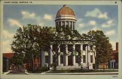 Court House Norfolk, VA Postcard Postcard