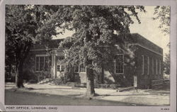 Post Office London, OH Postcard Postcard