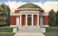 Gen. Sam Houston Memorial Museum Postcard