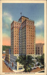 Kanawha Valley Building Charleston, WV Postcard Postcard