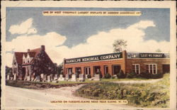 Randolph Memorial Company Elkins, WV Postcard Postcard