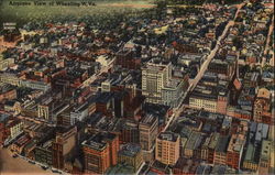 Airplane View Postcard