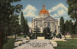 Shrine Our Lady of Fatima and Saint Catharine Church Spring Lake, NJ Postcard Postcard