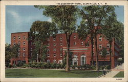 The Queensbury Hotel Glens Falls, NY Postcard Postcard