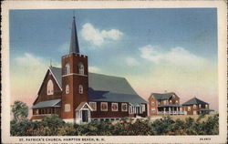 St. Patrick's Church Hampton Beach, NH Postcard Postcard