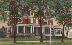 Towne House - A Home Away From Home Postcard