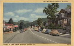Main Street Gatlinburg, TN Postcard Postcard