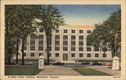 State Office Building Montpelier, VT Postcard Postcard