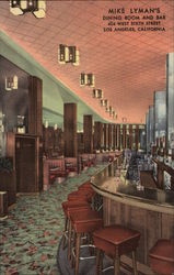 Mike Lyman's Dining Room and Bar Postcard