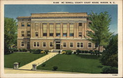 McDowell County Court House Postcard