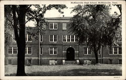 McMinnville High School Tennessee Postcard Postcard