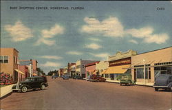 Shopping Center Postcard