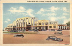 Southern Pacific Lines Grand Central Station Postcard