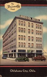 Hudson Hotel Oklahoma City, OK Postcard 
